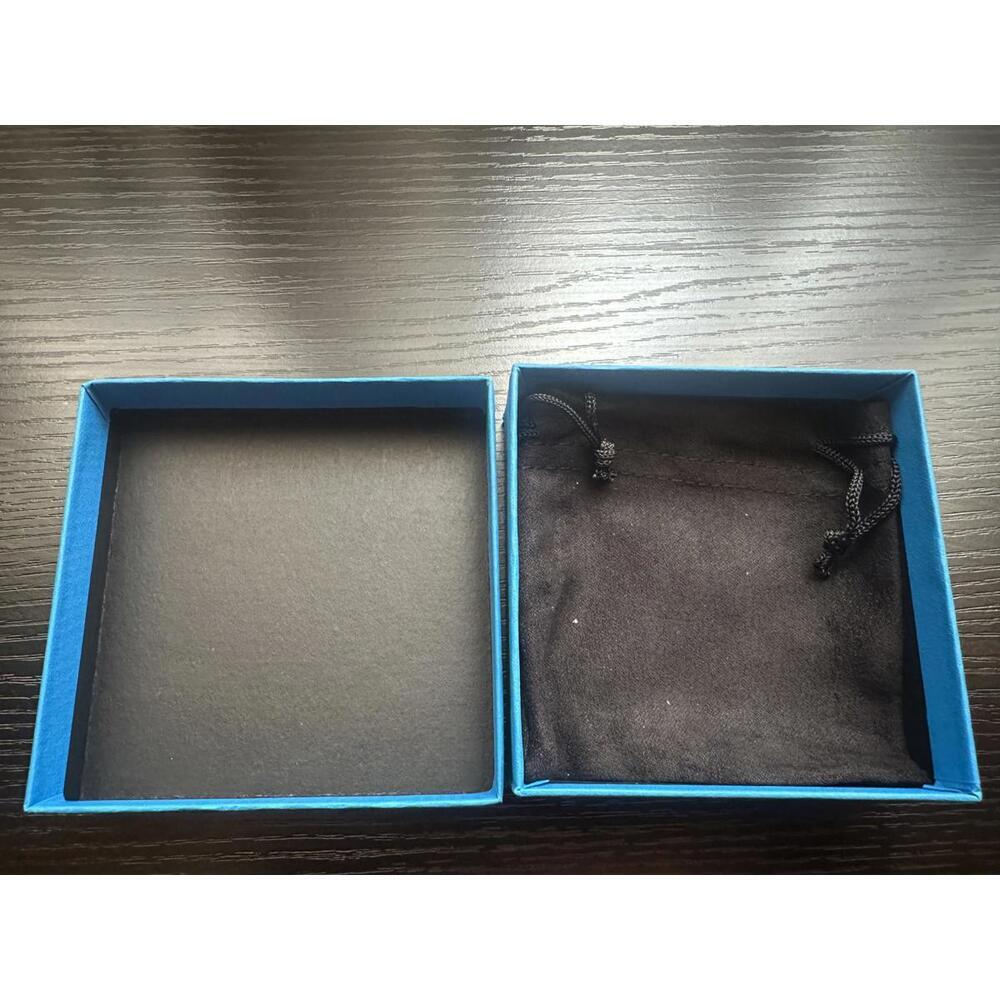 Set of 10 Jewelry Gift Boxes with Drawstring Pouches – Blue